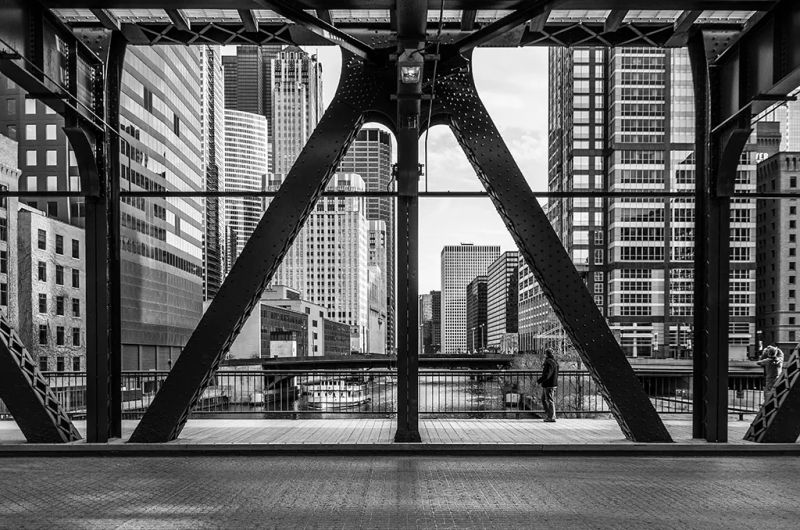 Background of Chicago Bridge